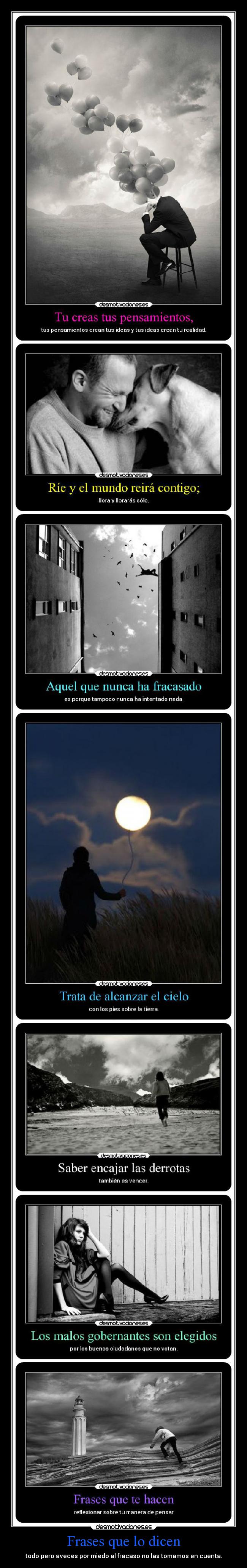 Frases que lo dicen - 