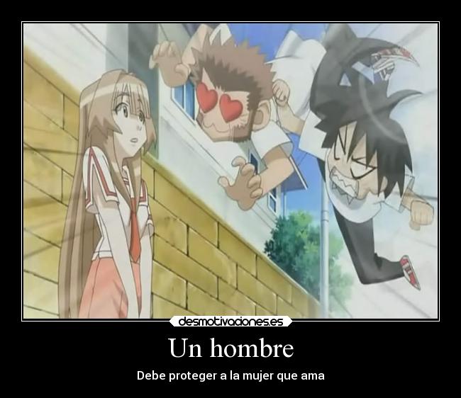 Un hombre -