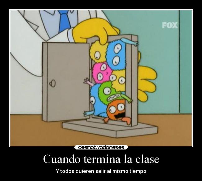 Cuando termina la clase - 