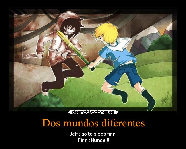 Dos mundos diferentes -