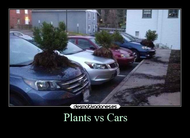 Plants vs Cars -
