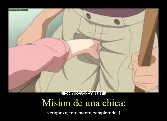 Mision de una chica: - 
