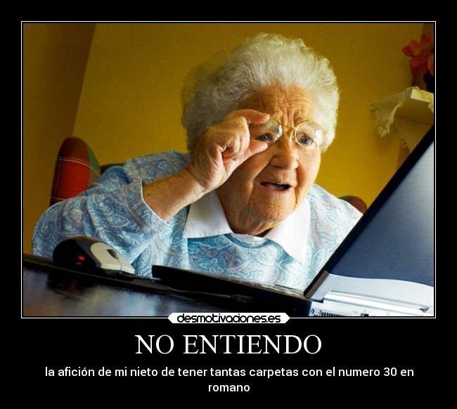 NO ENTIENDO - 