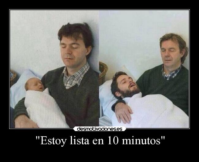 Estoy lista en 10 minutos - 