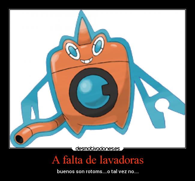 A falta de lavadoras - 