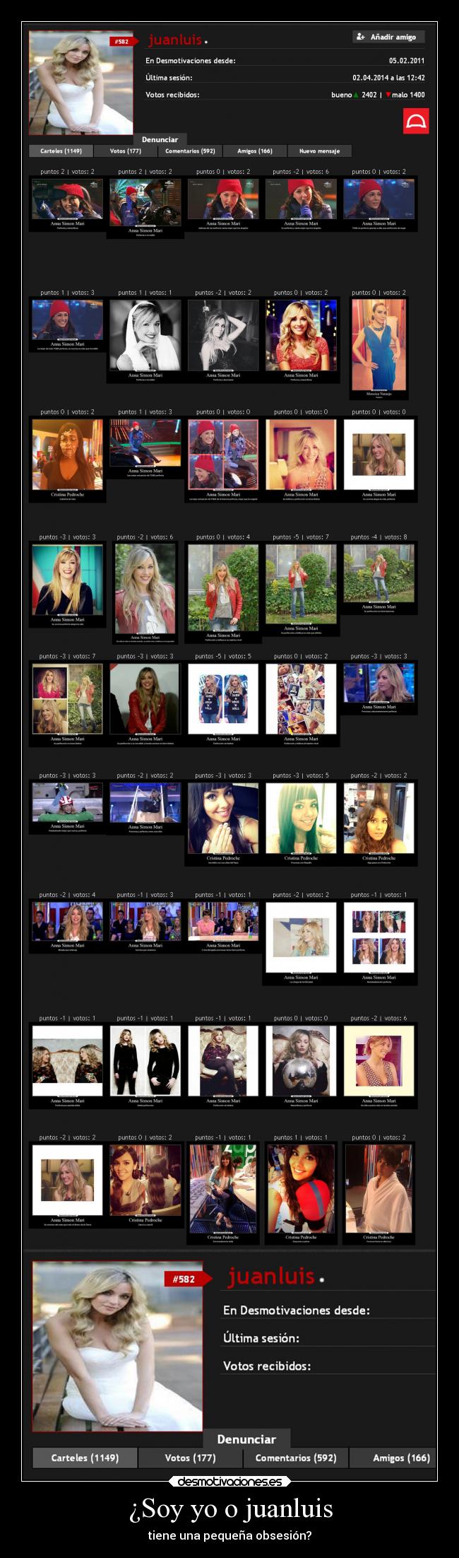 ¿Soy yo o juanluis -