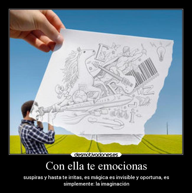 Con ella te emocionas -