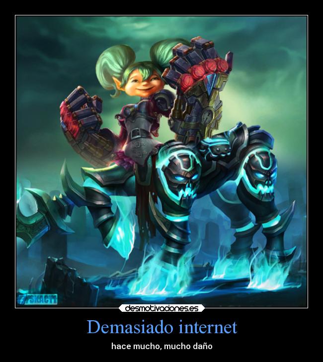 Demasiado internet - hace mucho, mucho daño