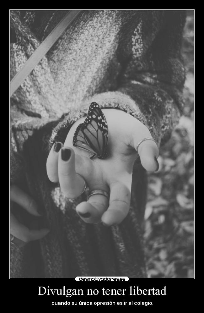 carteles libertad vida opresiones personas jesshellscythe desmotivaciones