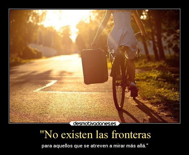 No existen las fronteras -