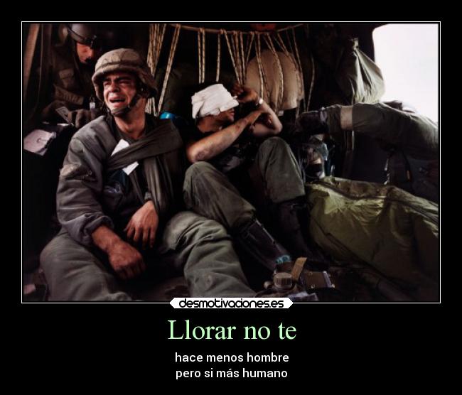 Llorar no te -