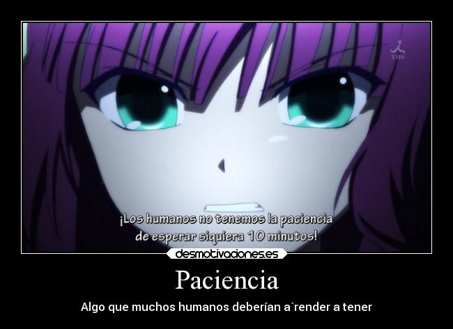 Paciencia - 