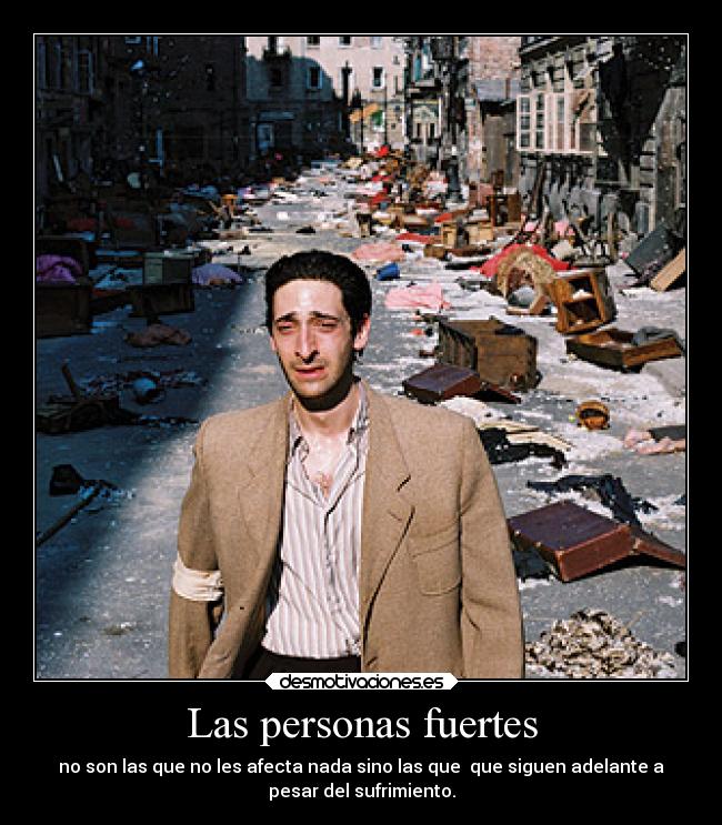 Las personas fuertes -