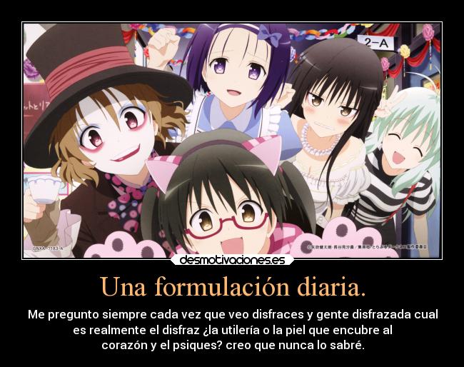 Una formulación diaria. -