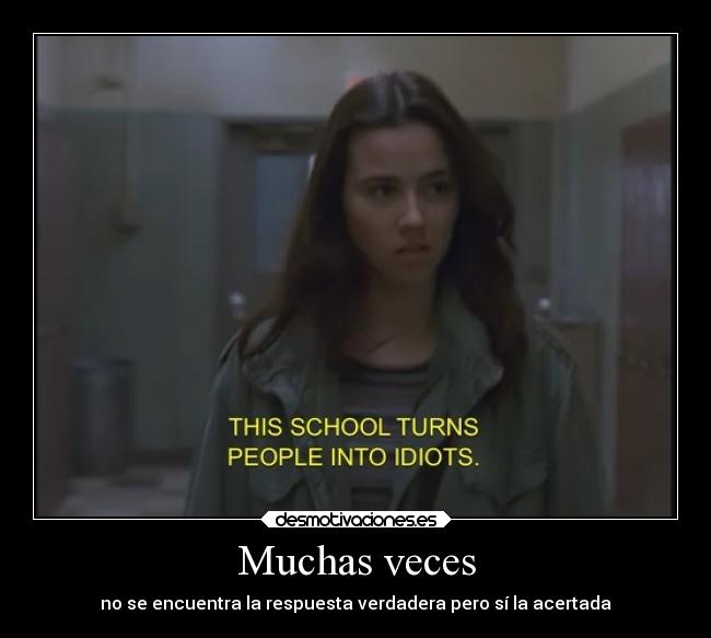 Muchas veces -