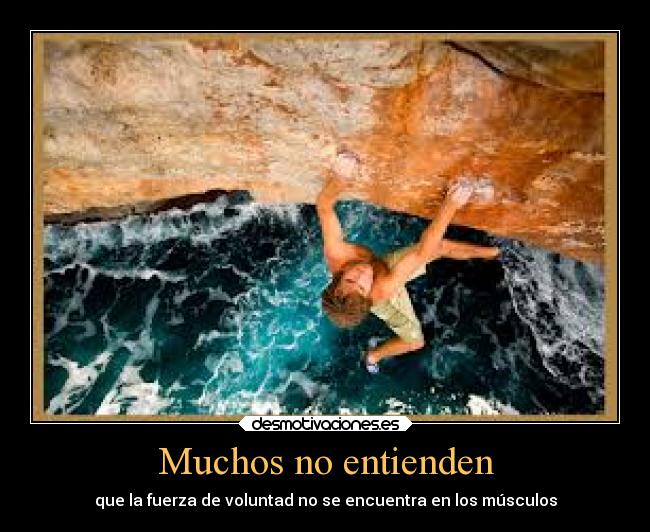 Muchos no entienden -