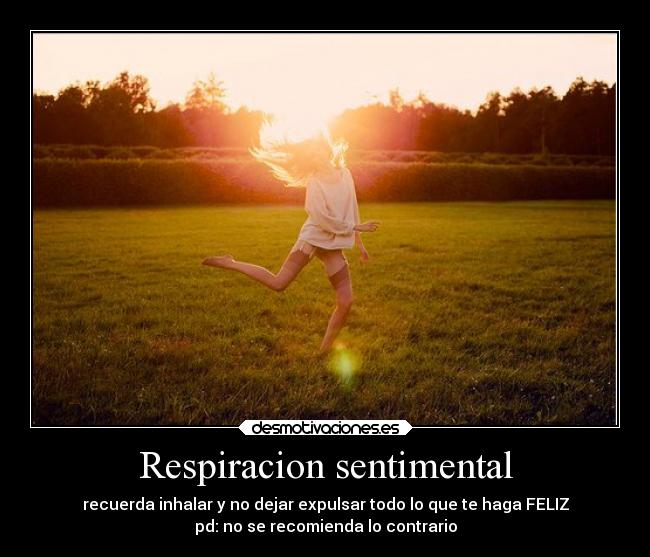 Respiracion sentimental -