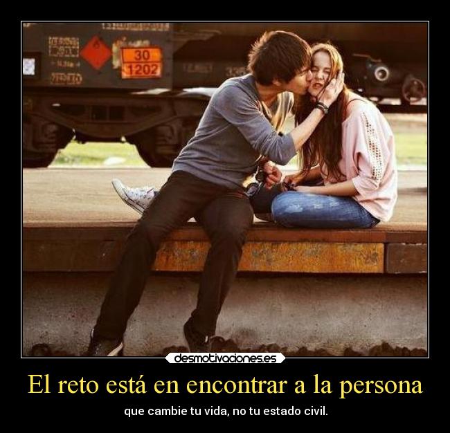 El reto está en encontrar a la persona - 