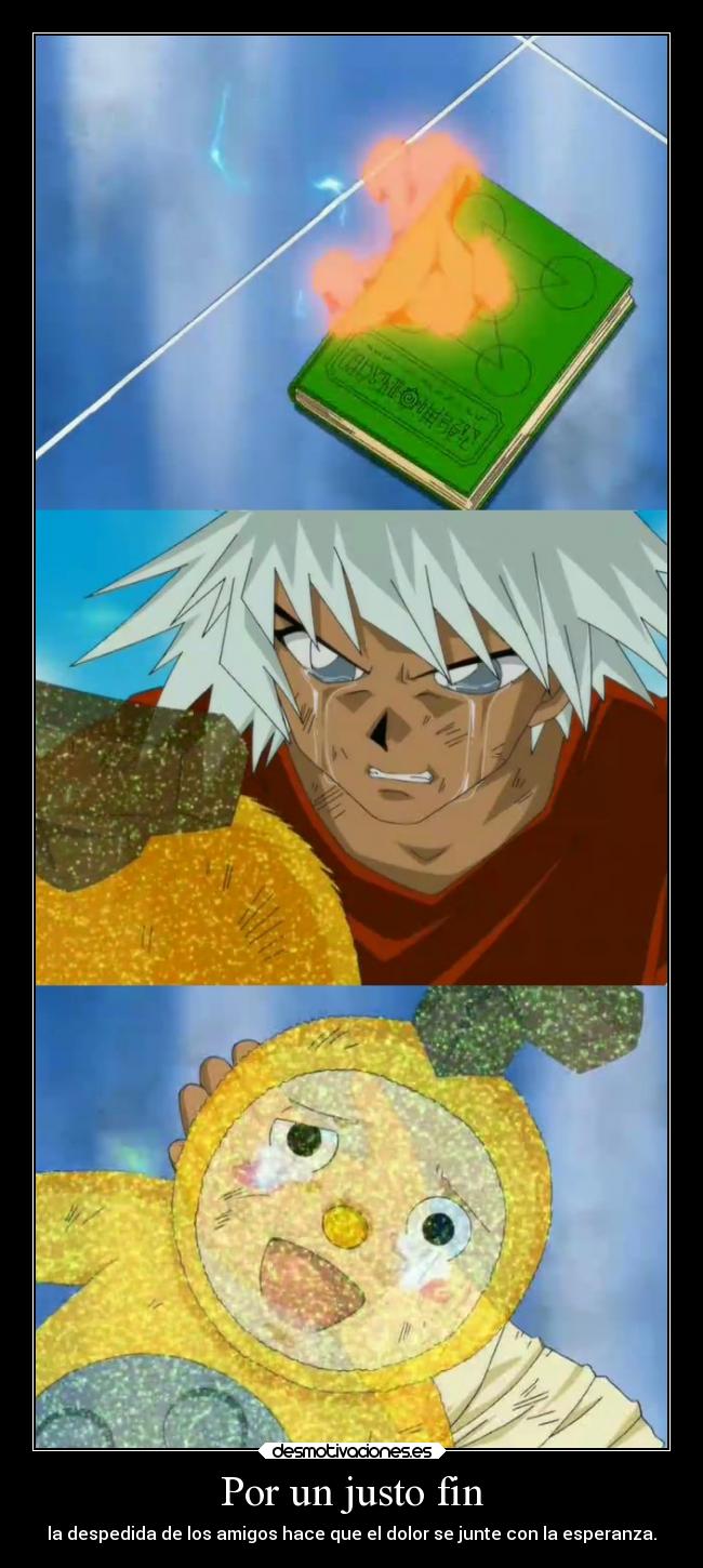 carteles muerte amistad amigos anime raptorhunters harukaze manga otaku zatch bell alishie ryi gashu justicia desmotivaciones