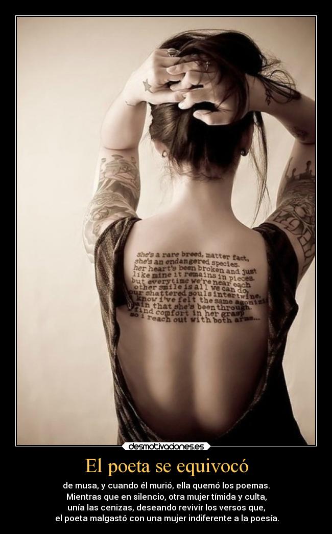 El poeta se equivocó - 
