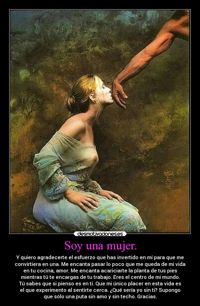 Soy una mujer. - 