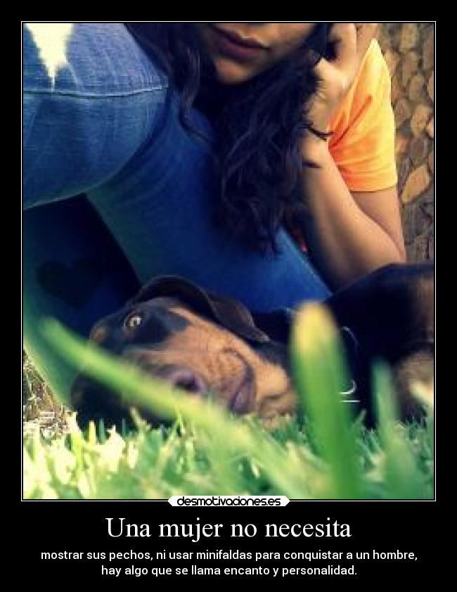 Una mujer no necesita - 