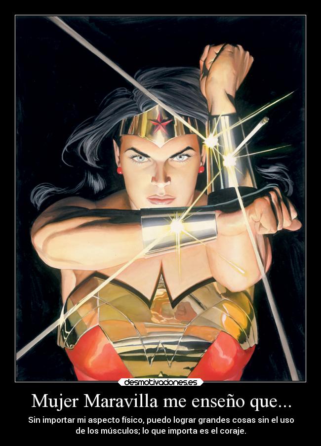 Mujer Maravilla me enseño que... -