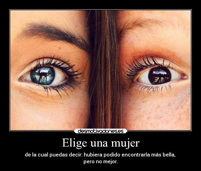 Elige una mujer -