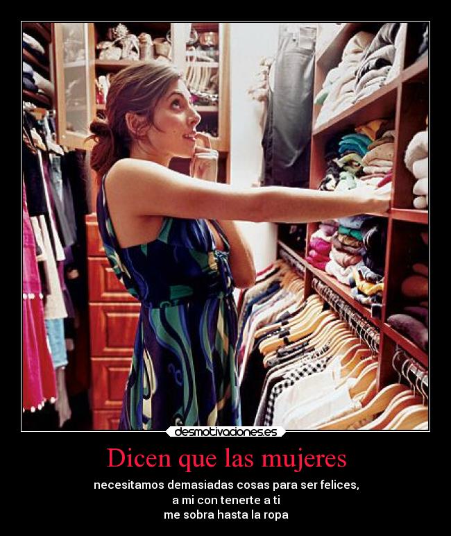 carteles mujer mujeres muchas necesidades necesito sin ropa desmotivaciones