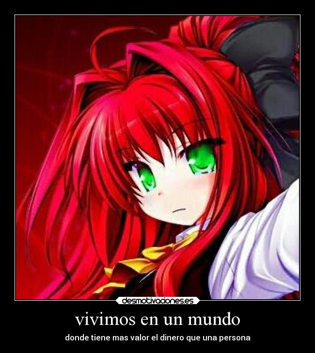 vivimos en un mundo - 