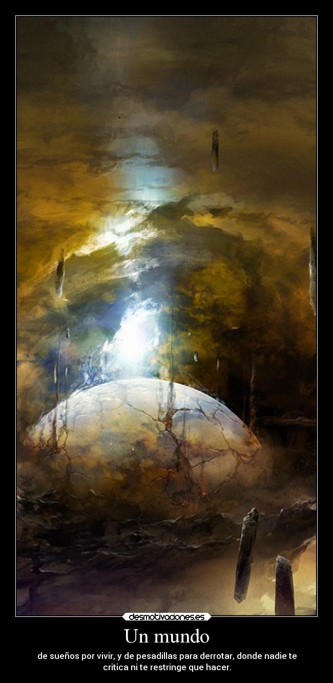 carteles mundo alma cielososcuros desmotivaciones