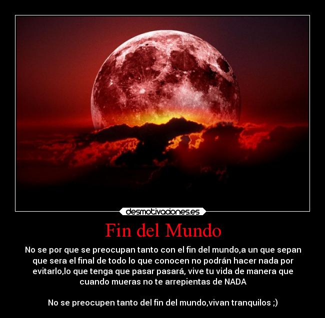Fin del Mundo - 