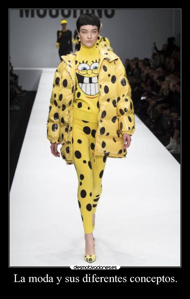 La moda y sus diferentes conceptos. -