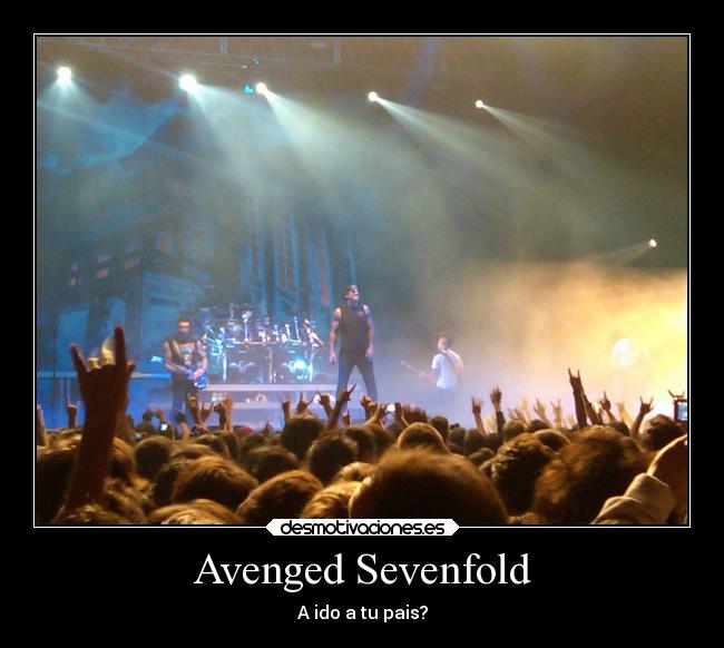 Avenged Sevenfold - A ido a tu pais?