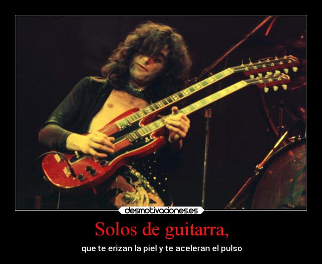 Solos de guitarra, -