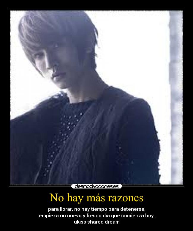 carteles musica kpop ukiss shared dream desmotivaciones