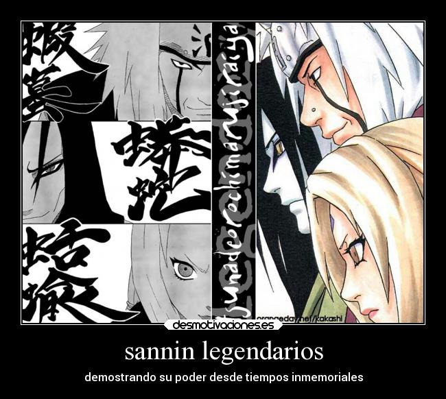 sannin legendarios -