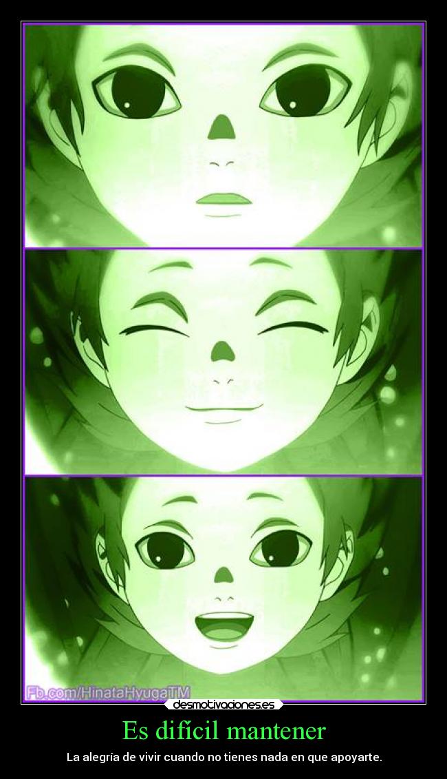 carteles naruto lonely tenzo desmotivaciones