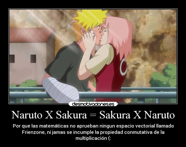 Naruto X Sakura = Sakura X Naruto - 
