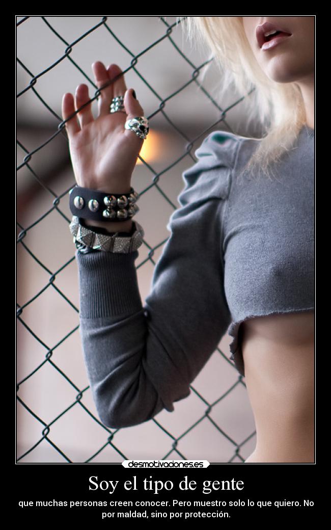 Soy el tipo de gente - 