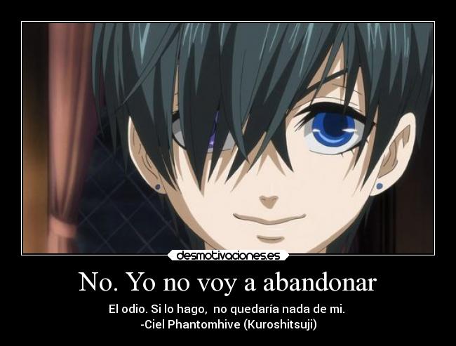 No. Yo no voy a abandonar - 