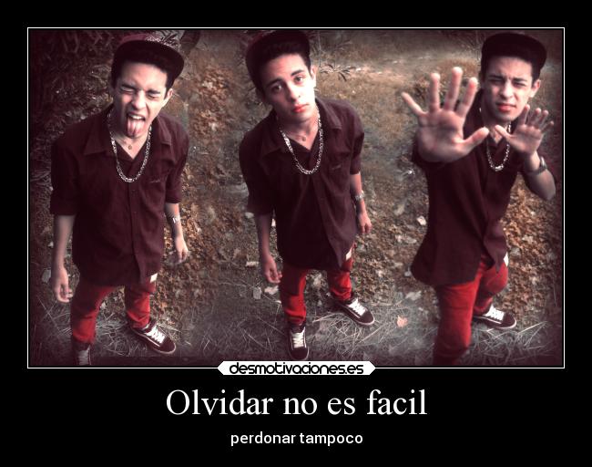 Olvidar no es facil -