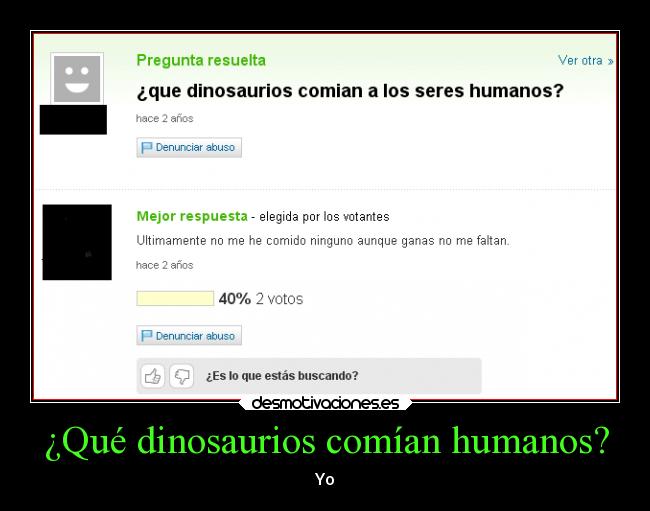 ¿Qué dinosaurios comían humanos? - 