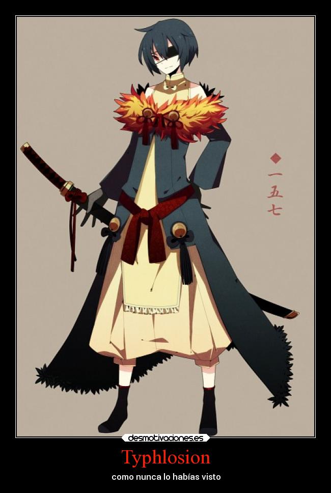 Typhlosion - como nunca lo habías visto