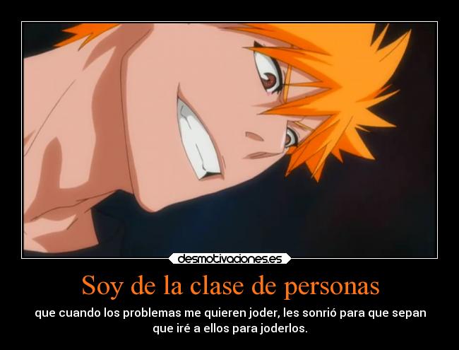 Soy de la clase de personas -