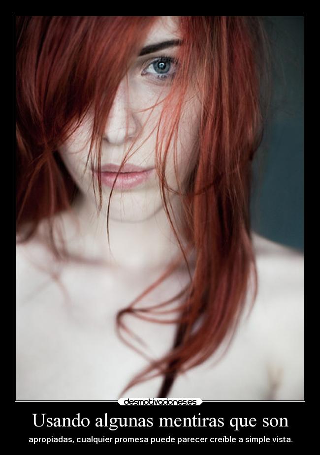 Usando algunas mentiras que son - 
