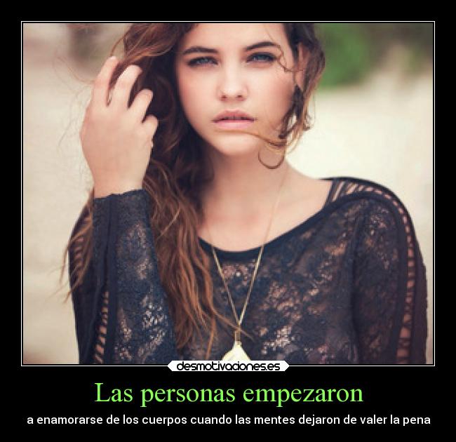 Las personas empezaron - 