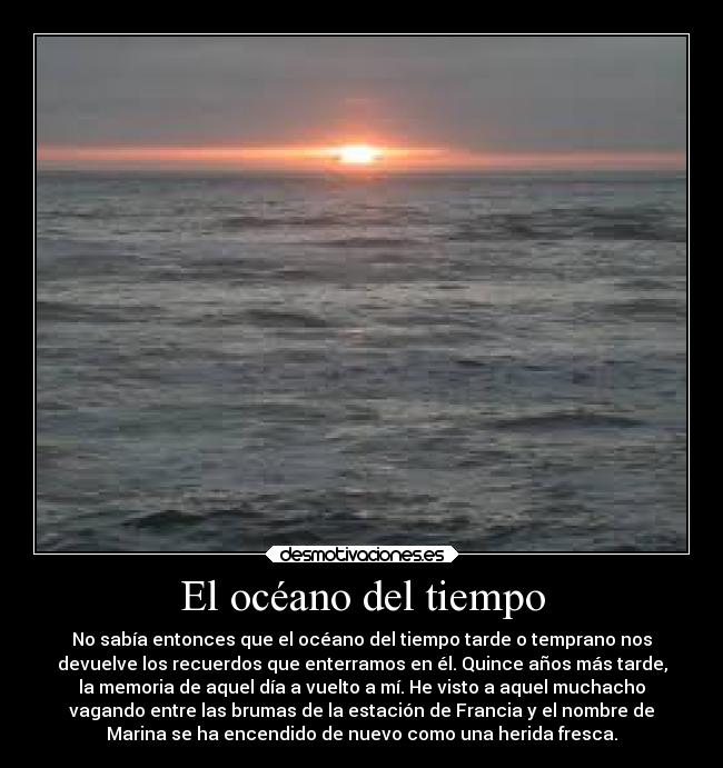 El océano del tiempo -