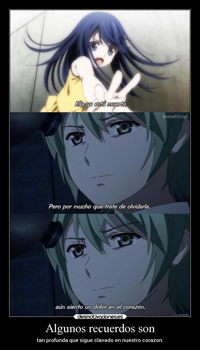 carteles recuerdos olvidar anime gokukoku brynhildr render large recuedos corzon desmotivaciones