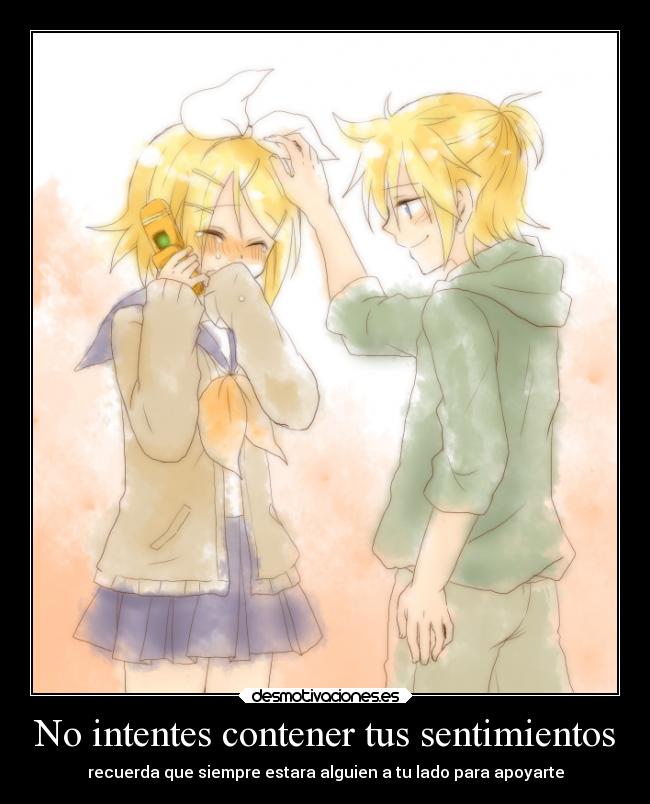 No intentes contener tus sentimientos -